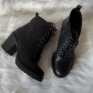 Black Combat Boots